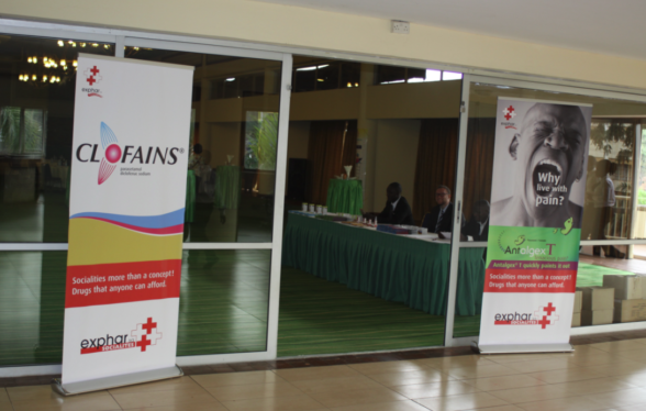 Séminaire pour le lancement d'Exphar en Ouganda