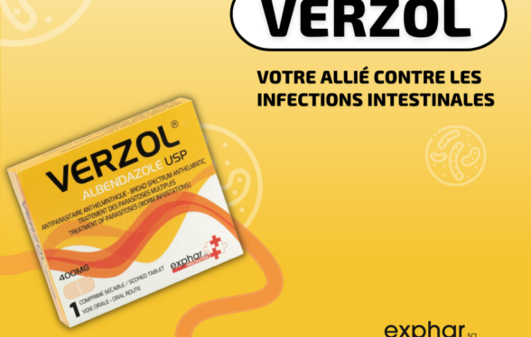 VERZOL est un médicament contre les infections intestinales