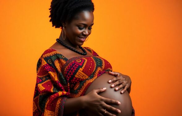 une femme enceinte qui manque de fer